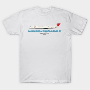 McDonnell Douglas MD-81 - Japan Airlines T-Shirt